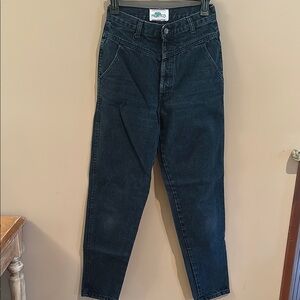 Vintage palmettos Black High-Waisted Jeans